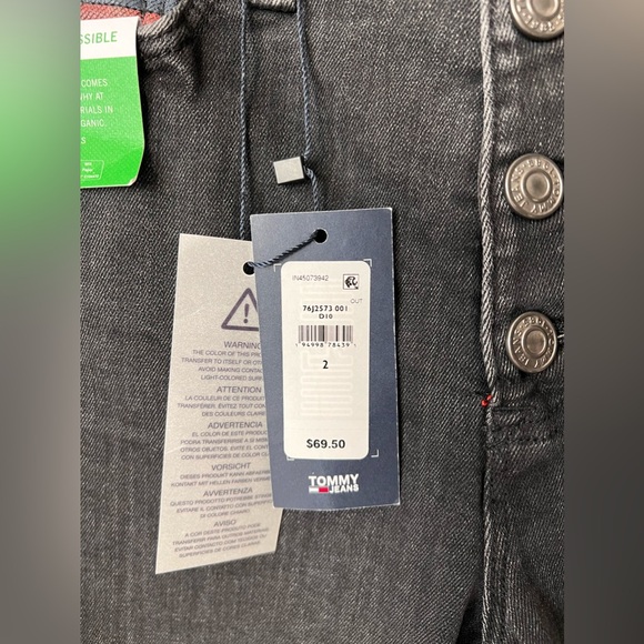 NWT Tommy Hilfiger High Rise Stretch Jeans Size 26/2 - Picture 10 of 11
